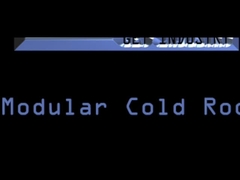 Serrature tedesche su porta oscillante a perno per l'accesso alla camera fredda in raffreddamento modulare sostenibile